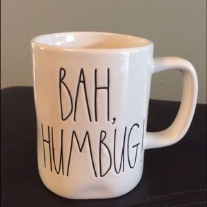 (RESERVED UNTIL FRI) Rae dunn “Bah Humbug” mug